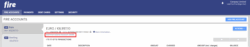 In the account overview screen for your default account, click on the “Add International Account Details” link below your local account details.