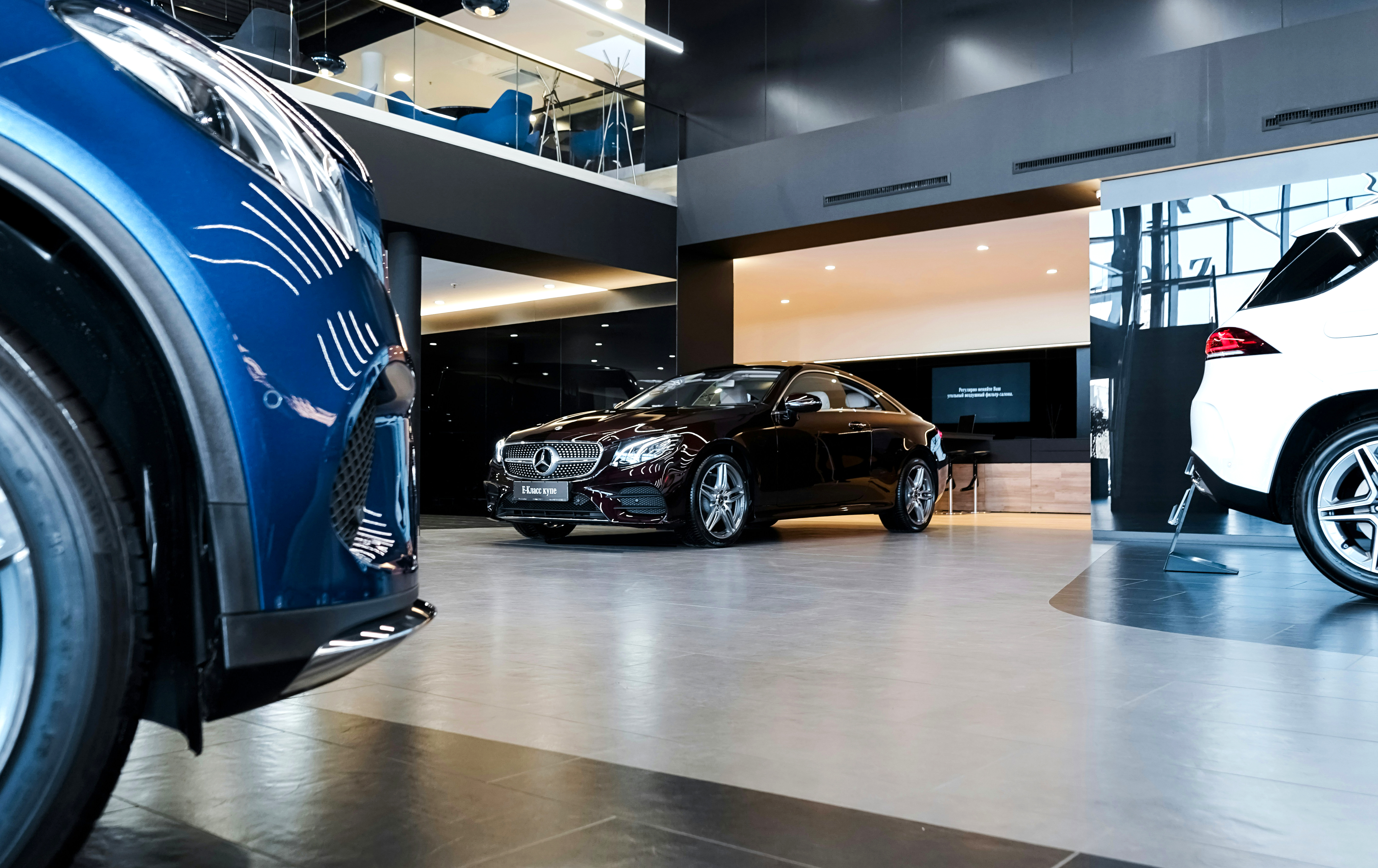 Car dealership.